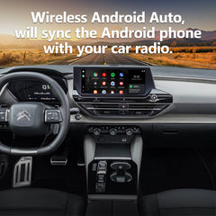 Wireless CarPlay Android Auto Interface for 2021 Citroën C5/C6 (8'')