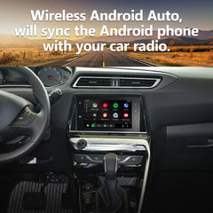 Wireless CarPlay Android Auto Interface for 2017-2018 Peugeot 308 / Citroën C4 7''