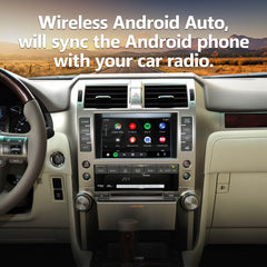 Wireless CarPlay Android Auto Interface for 2010-2013 Lexus GX