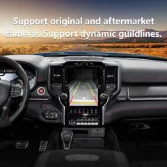 Android Operation Interface Wireless Carplay Android Auto for 2018-2025 Dodge RAM