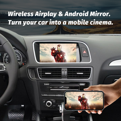 Wireless CarPlay Android Auto interface for Audi with MMI