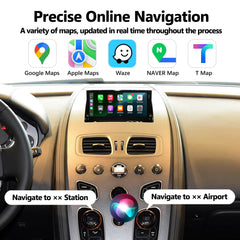 Aston Martin Rapide, DB9, Vantage, Vanquish 2015-2017 Years Wireless CarPlay Android Auto interface OEM Radio Upgrade