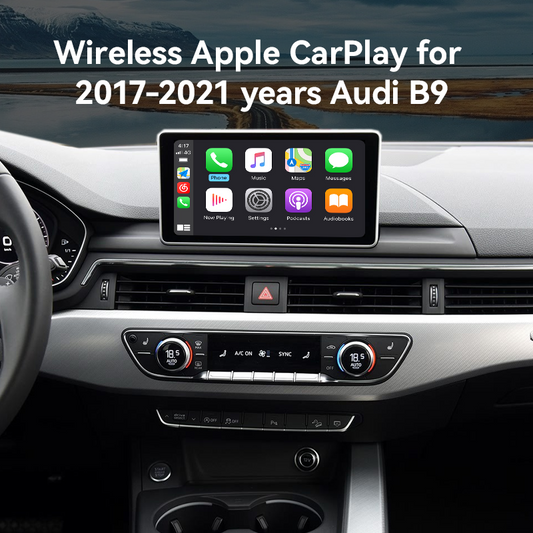 Wireless CarPlay Android Auto Interface for Audi B9