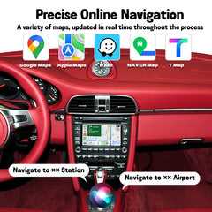 Wireless CarPlay Android Auto interface for Porsche PCM3.0