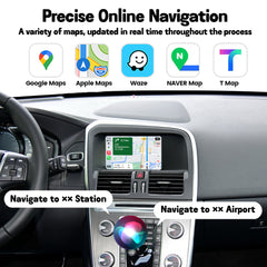 Wireless CarPlay Android Auto Interface for Volvo 7" 2012-2017