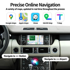 Wireless CarPlay Android Auto Interface for  2008-2012 Land Rover & Jaguar (Denso System)