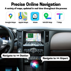 Wireless CarPlay Android Auto Interface for Infiniti 2012-2019