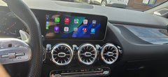 Wireless CarPlay Android Auto Interface for Mercedes Benz A W177 GLB GLA CLA Class 2019-2022 NTG6.0 MBUX OEM Upgrade with touch