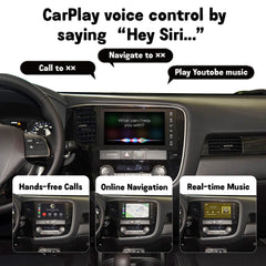 Wireless CarPlay Android Auto Interface for 2016-2019 Mitsubishi Outlander