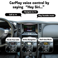 Wireless CarPlay Android Auto Interface for Infiniti 2013-2019