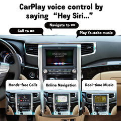 Wireless CarPlay Android Auto Interface for 2012 Toyota Alphard (Aisin Head Unit)