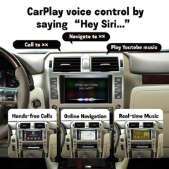 Wireless CarPlay Android Auto Interface for 2010-2013 Lexus GX