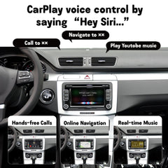 Wireless CarPlay Android Auto Interface for VW RCD510 Head Unit