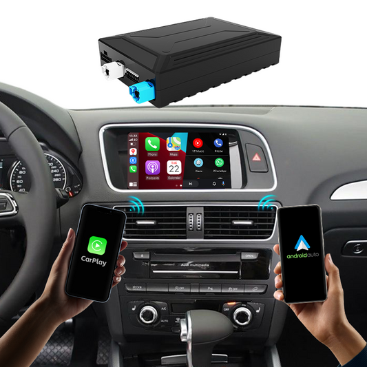 Wireless CarPlay Android Auto interface for Audi with MMI