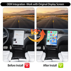 Wireless CarPlay Android Auto Interface for 2014-2020 Tesla Model S X
