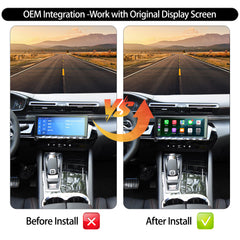 Wireless CarPlay Android Auto Interface for 2022 Peugeot 508 / 2008 (8'')