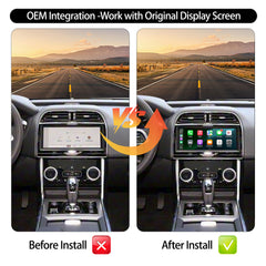 Wireless CarPlay Android Auto Interface for Land Rover (2018-2022 Models)