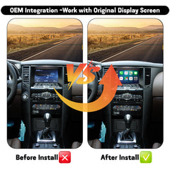 Wireless CarPlay Android Auto Interface for Infiniti 2012-2019