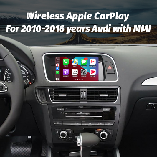 Wireless CarPlay Android Auto interface for Audi with MMI