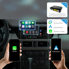 Wireless CarPlay Android Auto Interface for  2008-2012 Land Rover & Jaguar (Denso System)