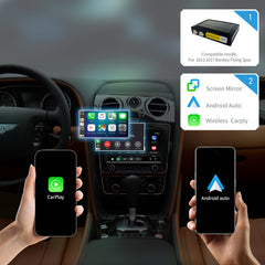 Wireless CarPlay Android Auto Interface for 2012-2017 Bently Flying Spur