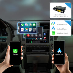 Wireless CarPlay Android Auto Interface for 2010-2013 Lexus GX