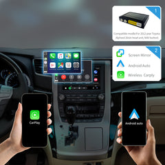 Wireless CarPlay Android Auto Interface for 2012 Toyota Alphard (Aisin Head Unit)