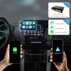 Wireless CarPlay Android Auto Interface for 2010-2013 Toyota Prado