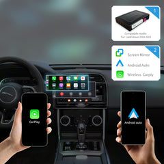 Wireless CarPlay Android Auto Interface for Land Rover (2018-2022 Models)