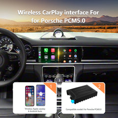 Wireless CarPlay Android Auto Interface for 2021 Porsche Panamera