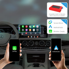 Wireless CarPlay Android Auto Interface for Mercedes-Benz S-Class (NTG5.0/5.1/5.2 Systems)