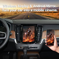 Wireless CarPlay Interface for Volvo 9-inch Vertical Screen (2017-2023 Models)