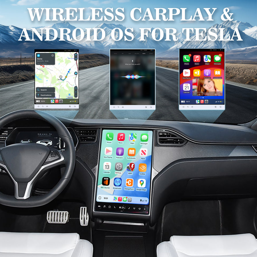 Android Operation Interface Wireless Android Interface Auto for Tesla Model S / X (2014-2020)