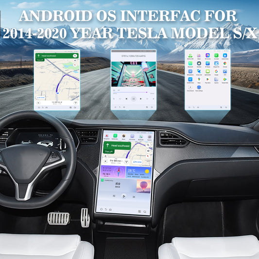 Android Operation Interface Wireless Android Interface Auto for Tesla Model S / X (2014-2020)