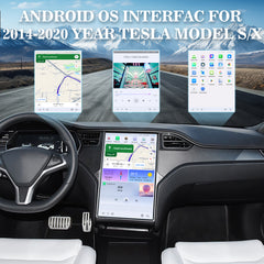 Android Operation Interface Wireless Android Interface Auto for Tesla Model S / X (2014-2020)